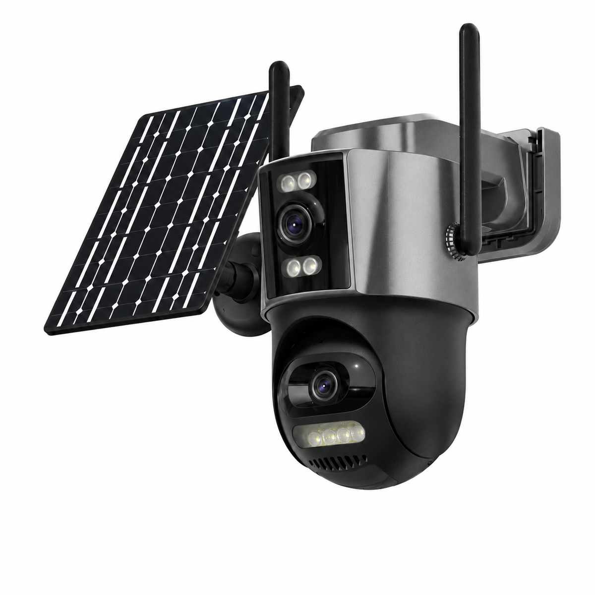 4G Solar Security Camera with Adaptive Recording