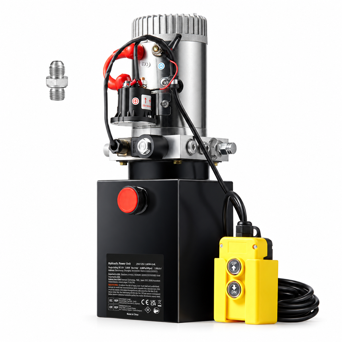12V Hydraulic Power Unit with Reservoir Options