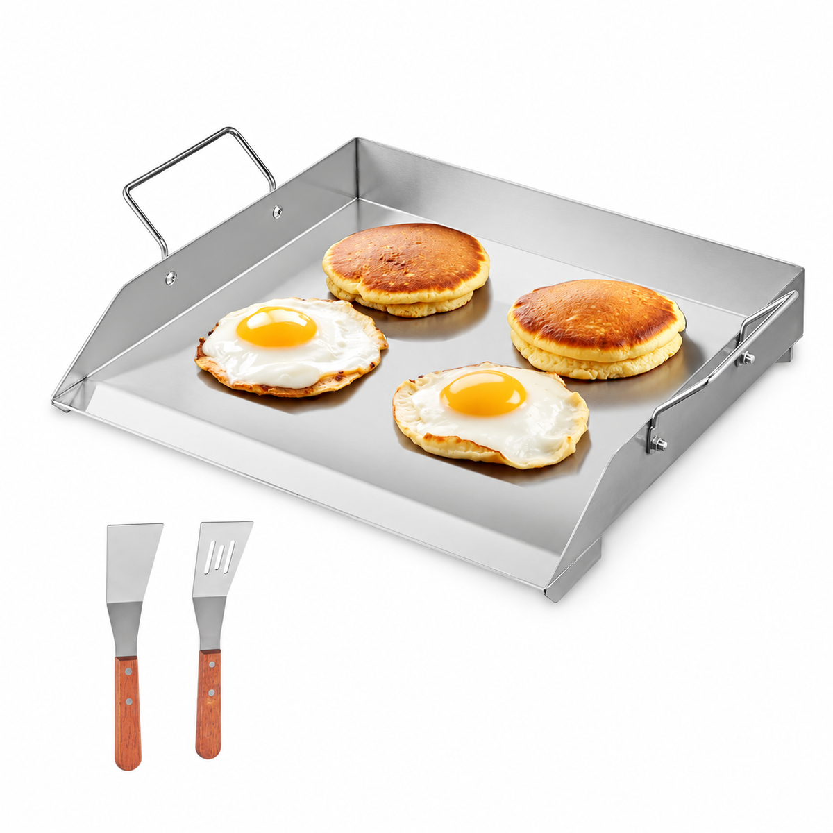 Rectangular Grill-Top Griddle Plate – Size Options