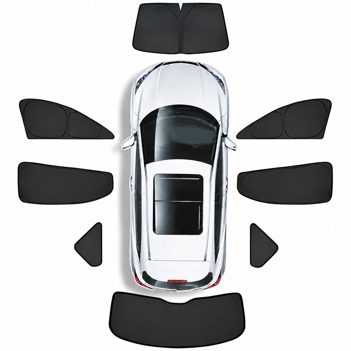 Vehicle Window Sunshades for Model 3 and Model Y – Options