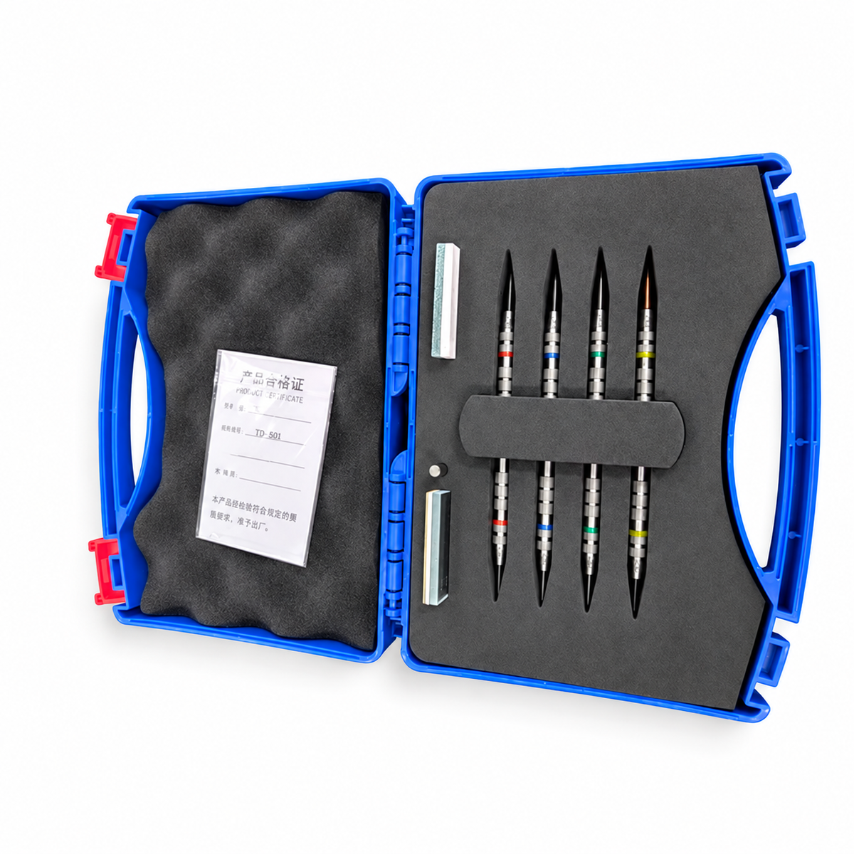 Mohs Hardness Testing Pens – Set and Accessory Options
