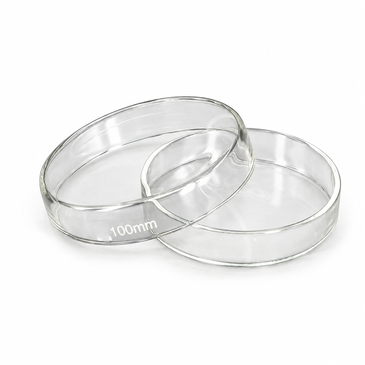 Borosilicate Glass Petri Dish with Lid – Nominal 100 mm