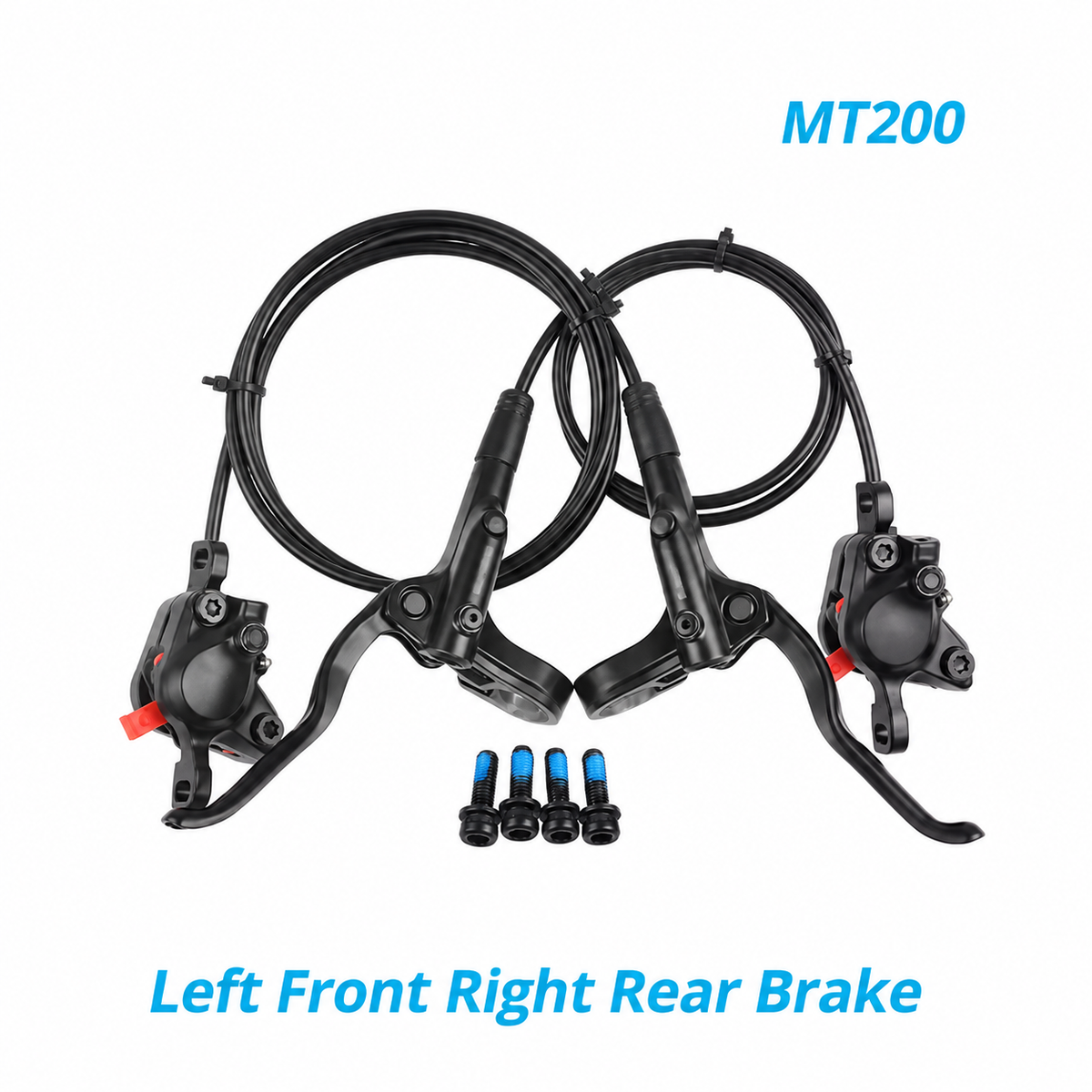 MT200 Hydraulic Bicycle Disc Brake Set