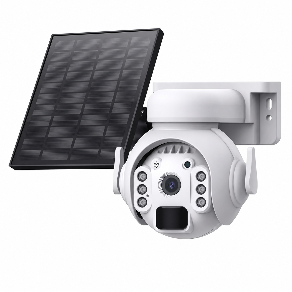 Solar Battery PTZ Camera - Wi-Fi or 4G Options