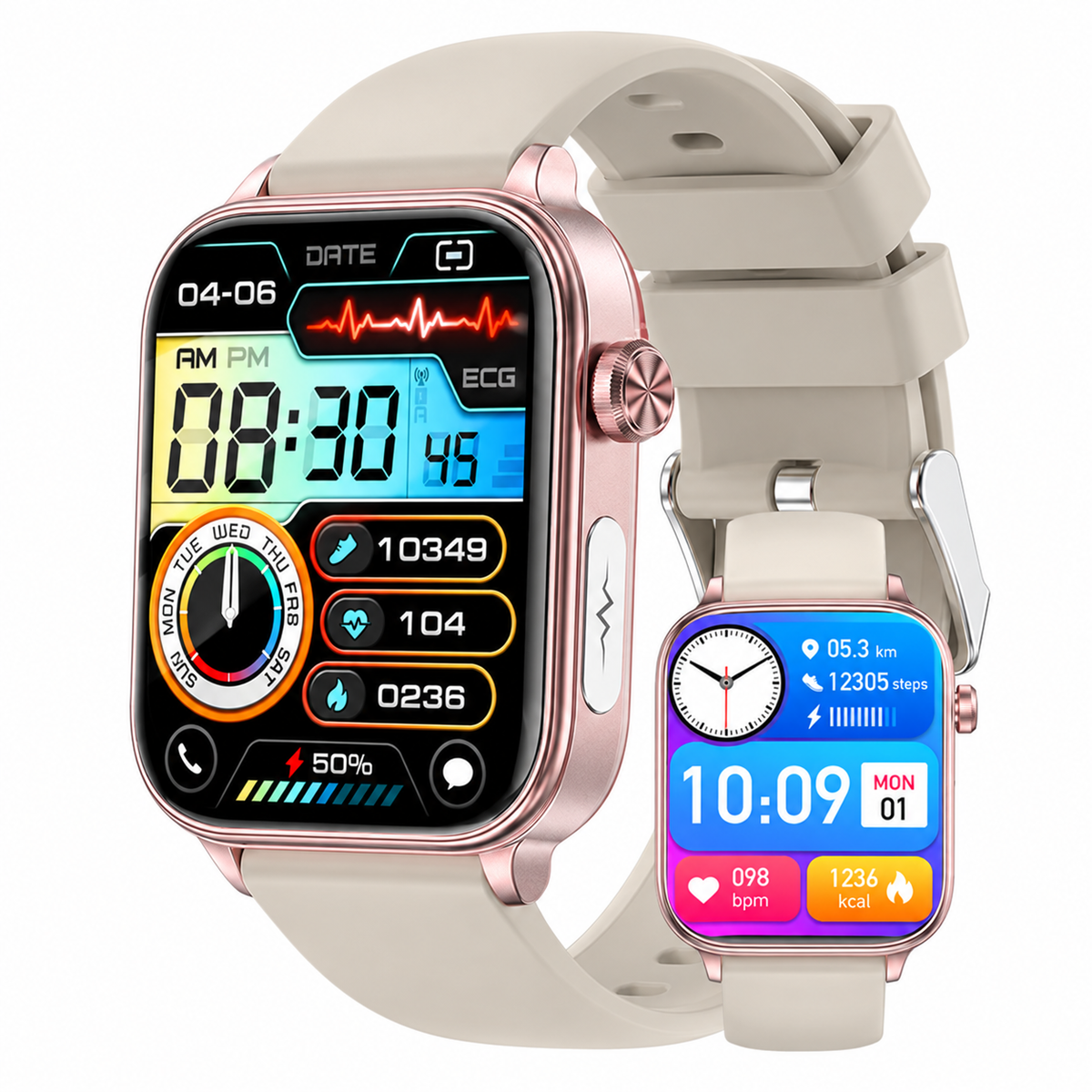 Touchscreen Smartwatch with Bluetooth Calling