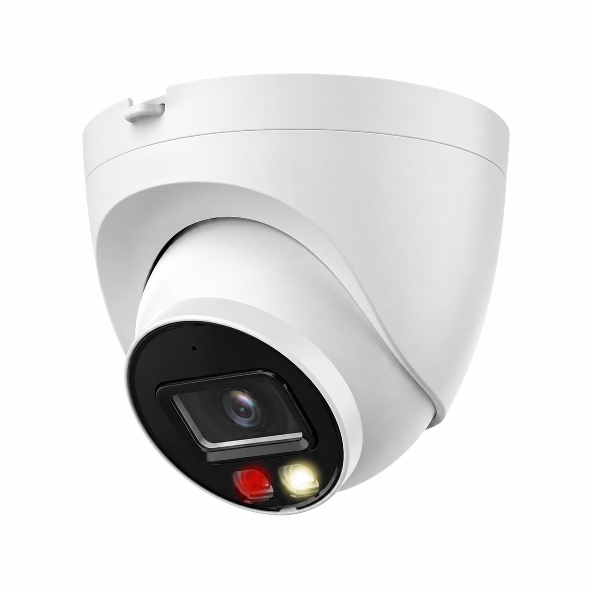 8MP PoE Turret Camera with Dual Night Lighting