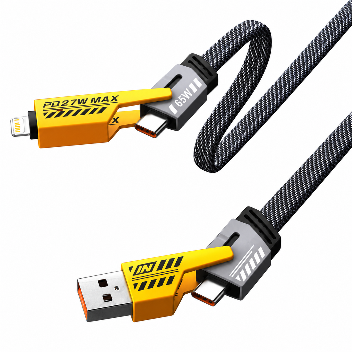 4-in-1 Charging and Data Cable