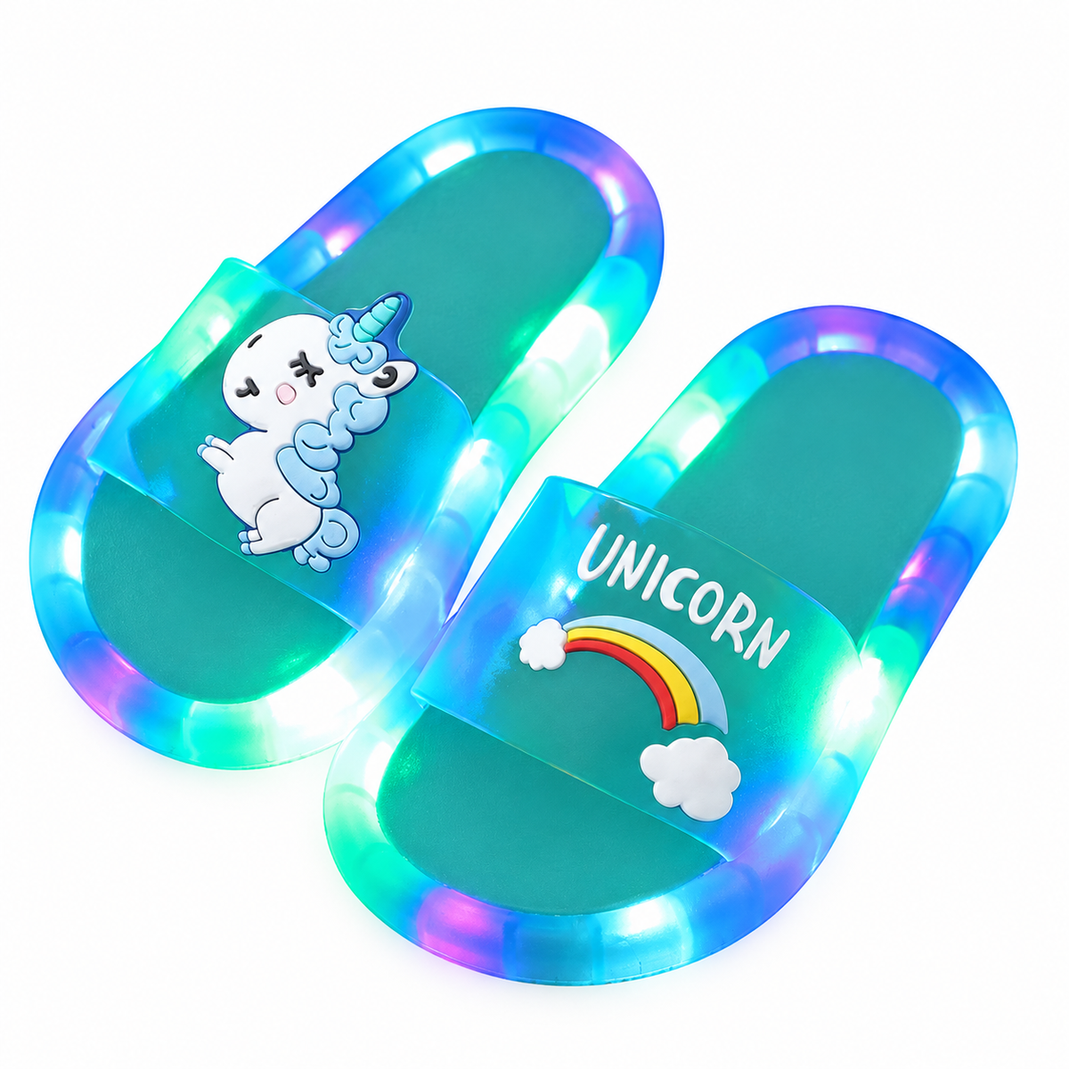 Children's Cartoon Slippers - Size Options