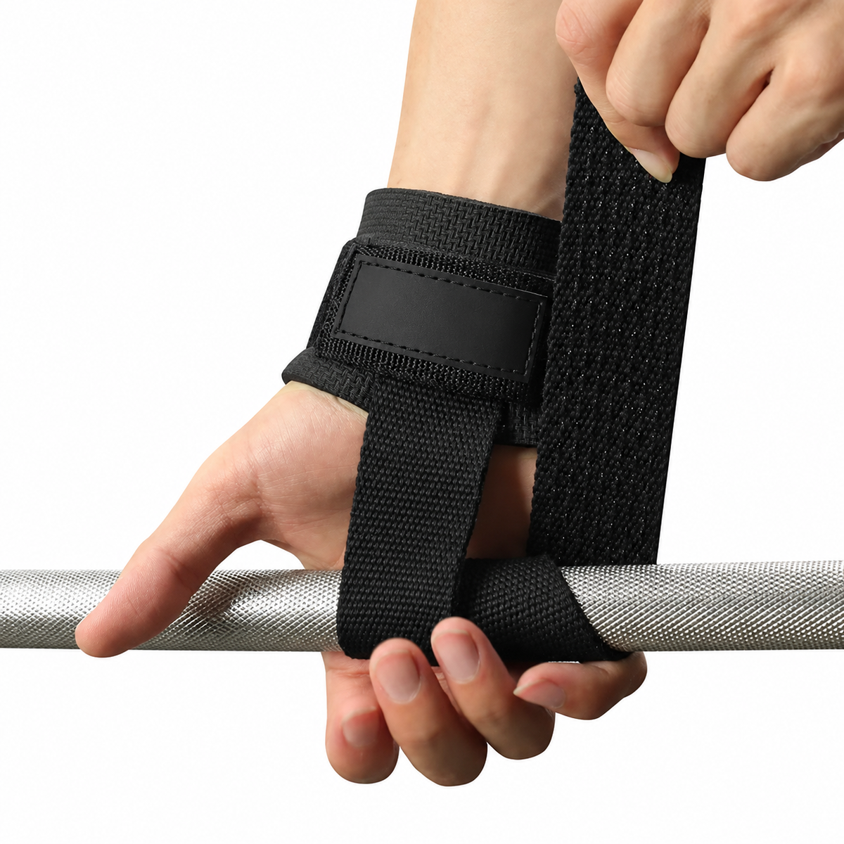 Weightlifting Grip Supports with Wrist Wraps