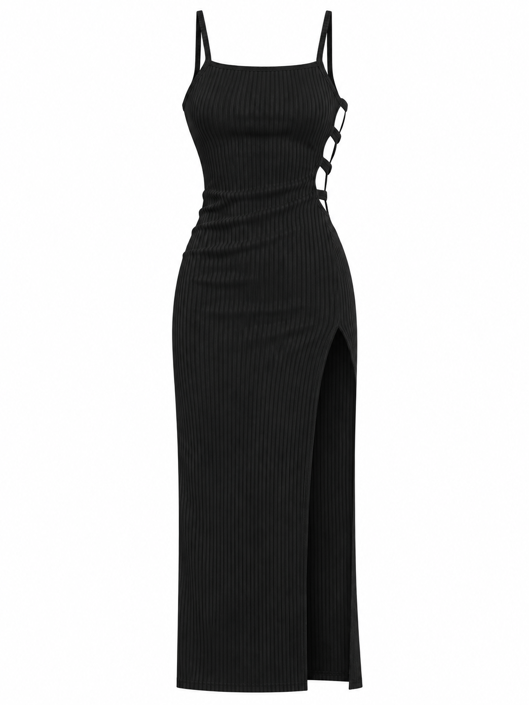 Halter-Neck Stretch Bodycon Dress