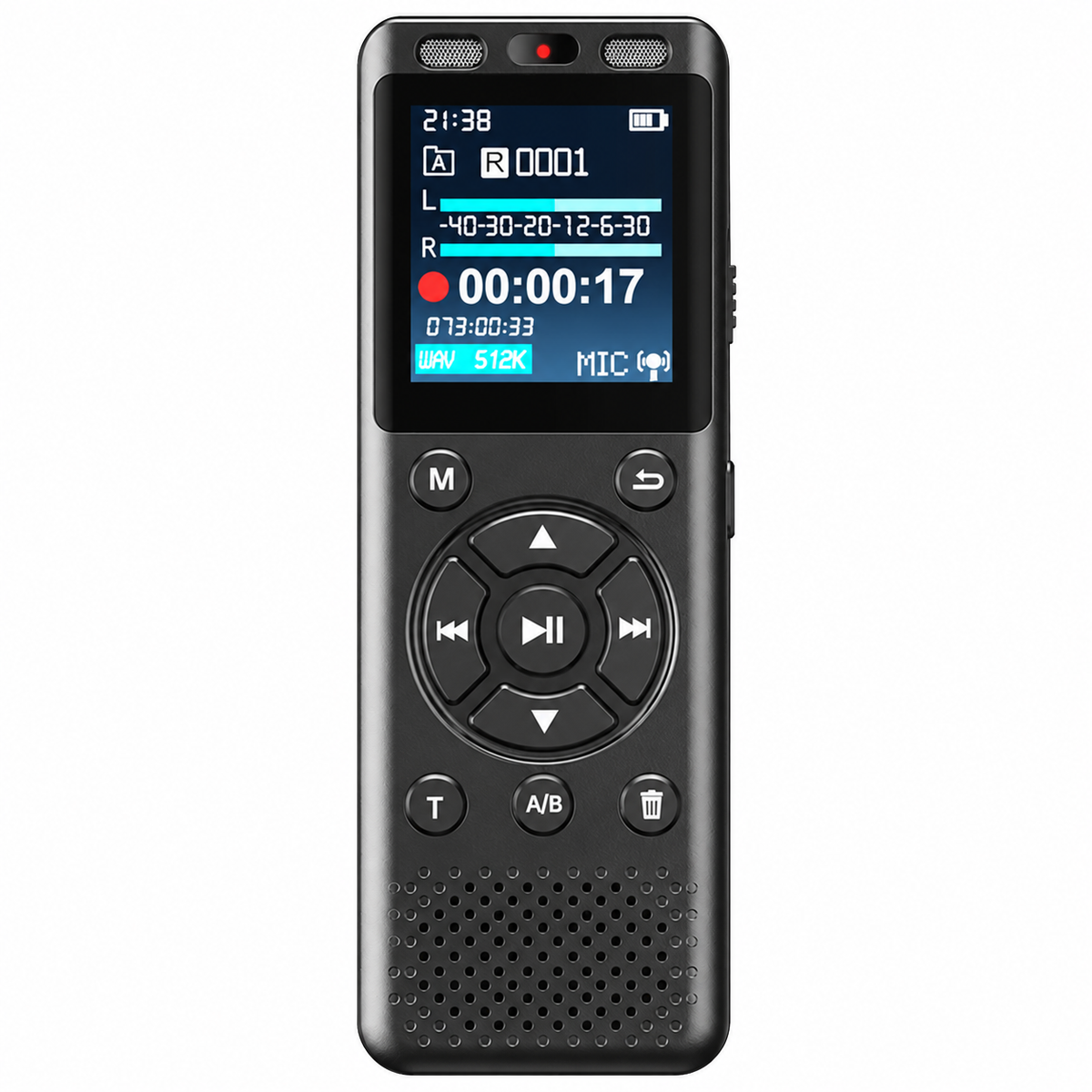 A12 Digital Voice Recorder with USB-C