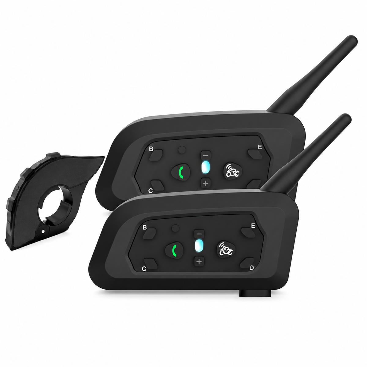 V6 Pro+ Motorcycle Helmet Bluetooth Intercom