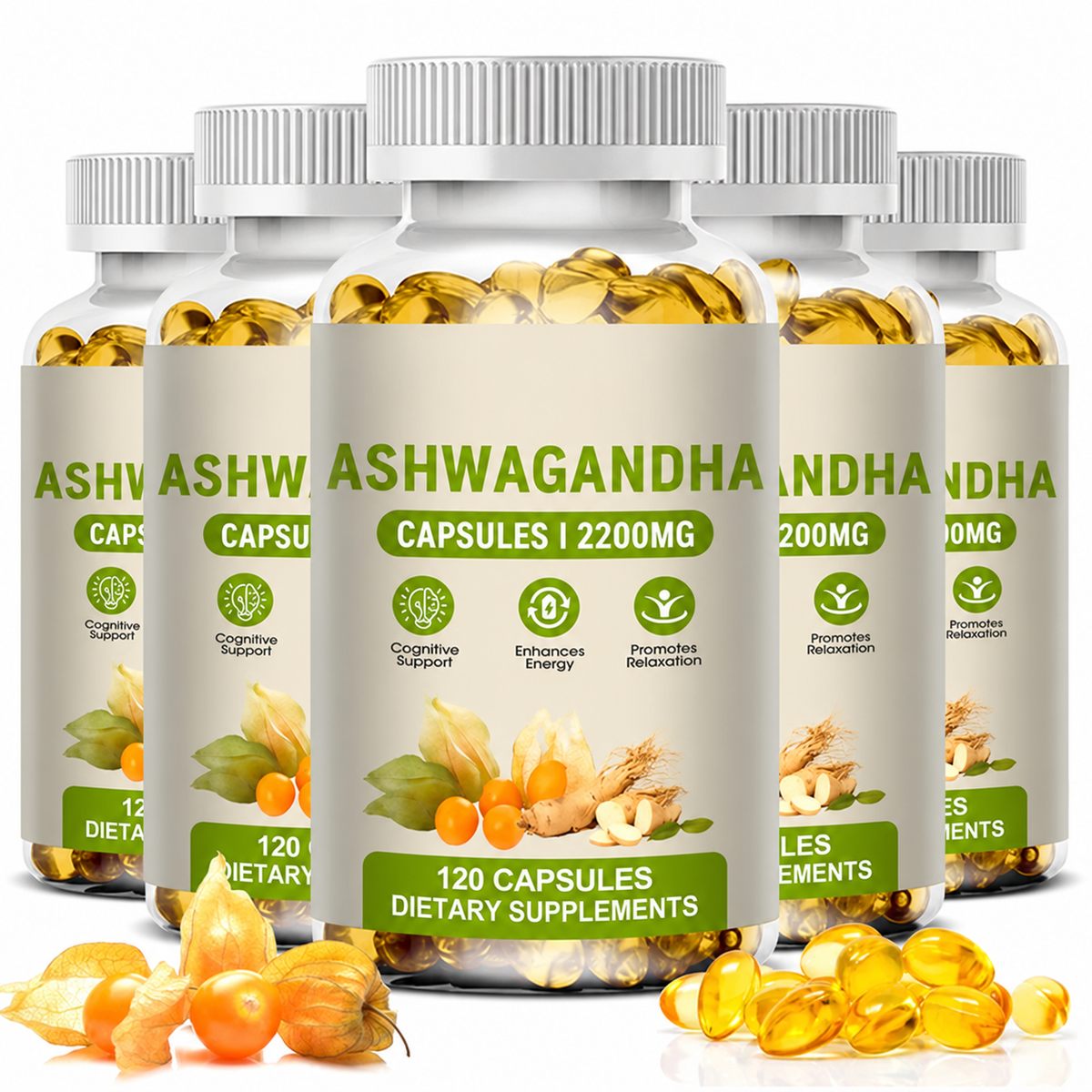 Herbal Extract Supplement Capsules