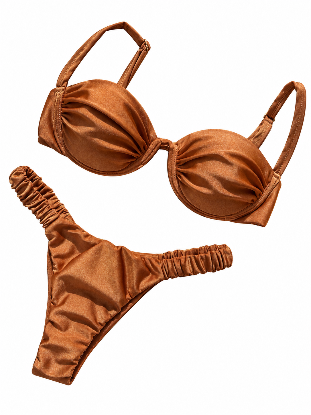 Women's Underwire Bikini Set with Removable Padding