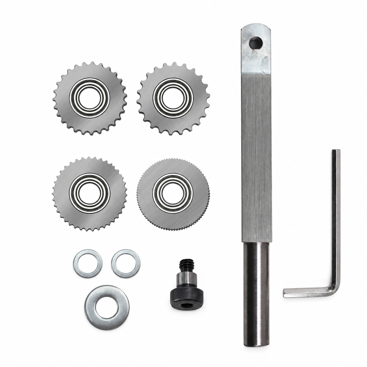 Woodturning Texturing and Spiralling Tool Set