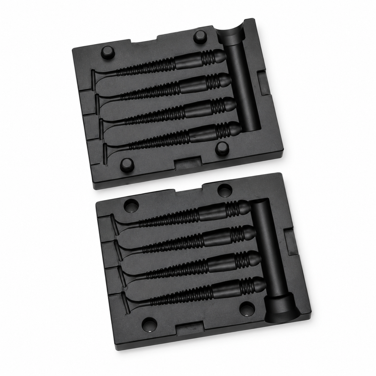Two-Inch Soft Fishing Bait Casting Mould