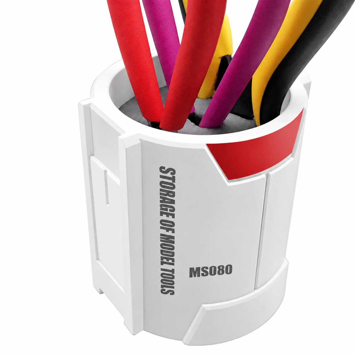 Plastic Model-Building Tool Storage Rack