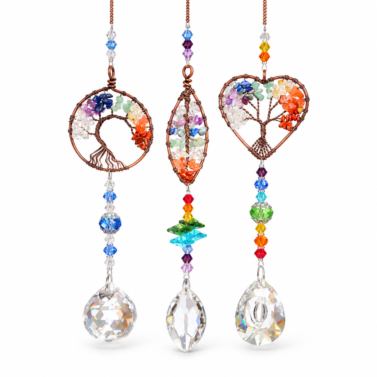 Tree of Life Crystal Window Suncatcher