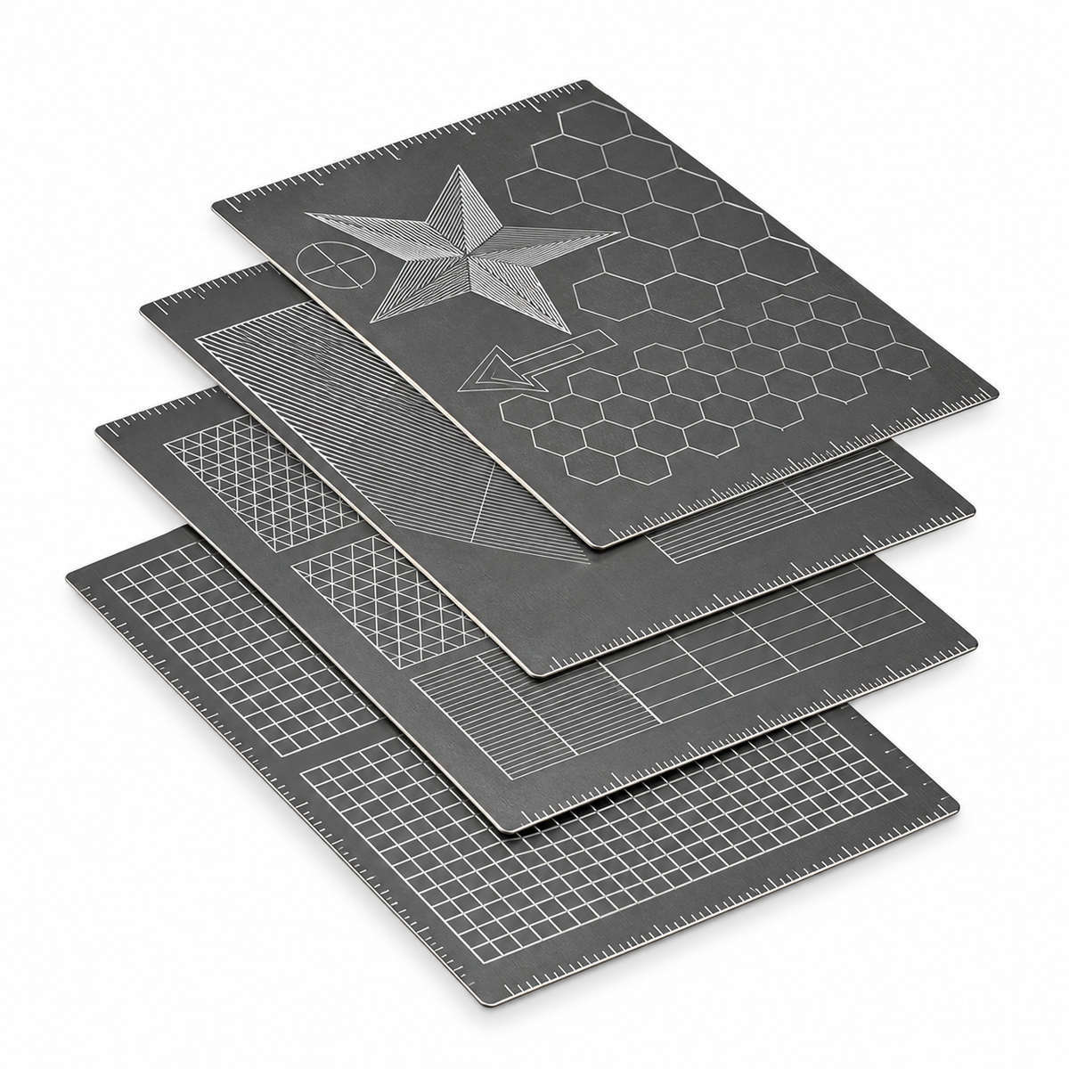 Stainless Steel Model Masking Cutting Template