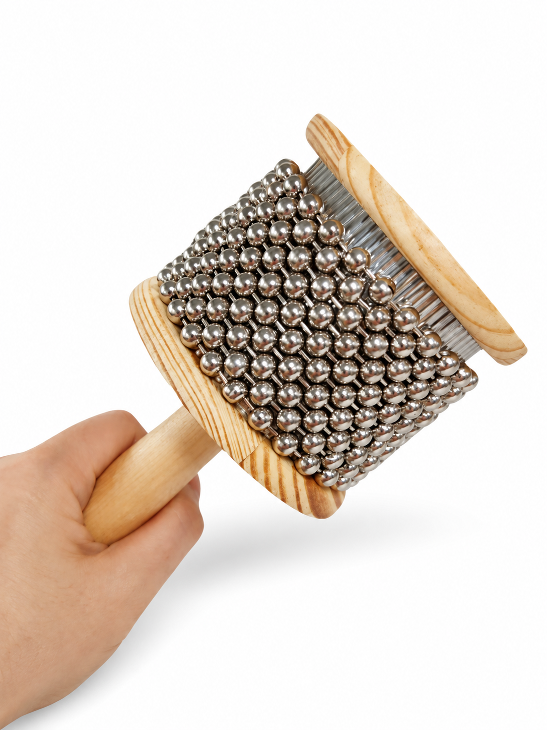 Wooden Cabasa Hand Percussion Shaker