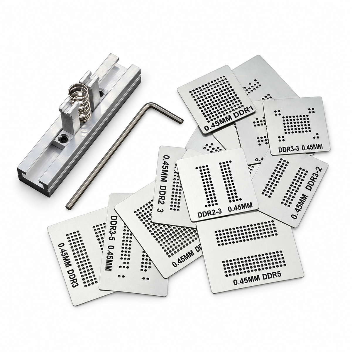 BGA Reballing Stencils and Station - Set Options
