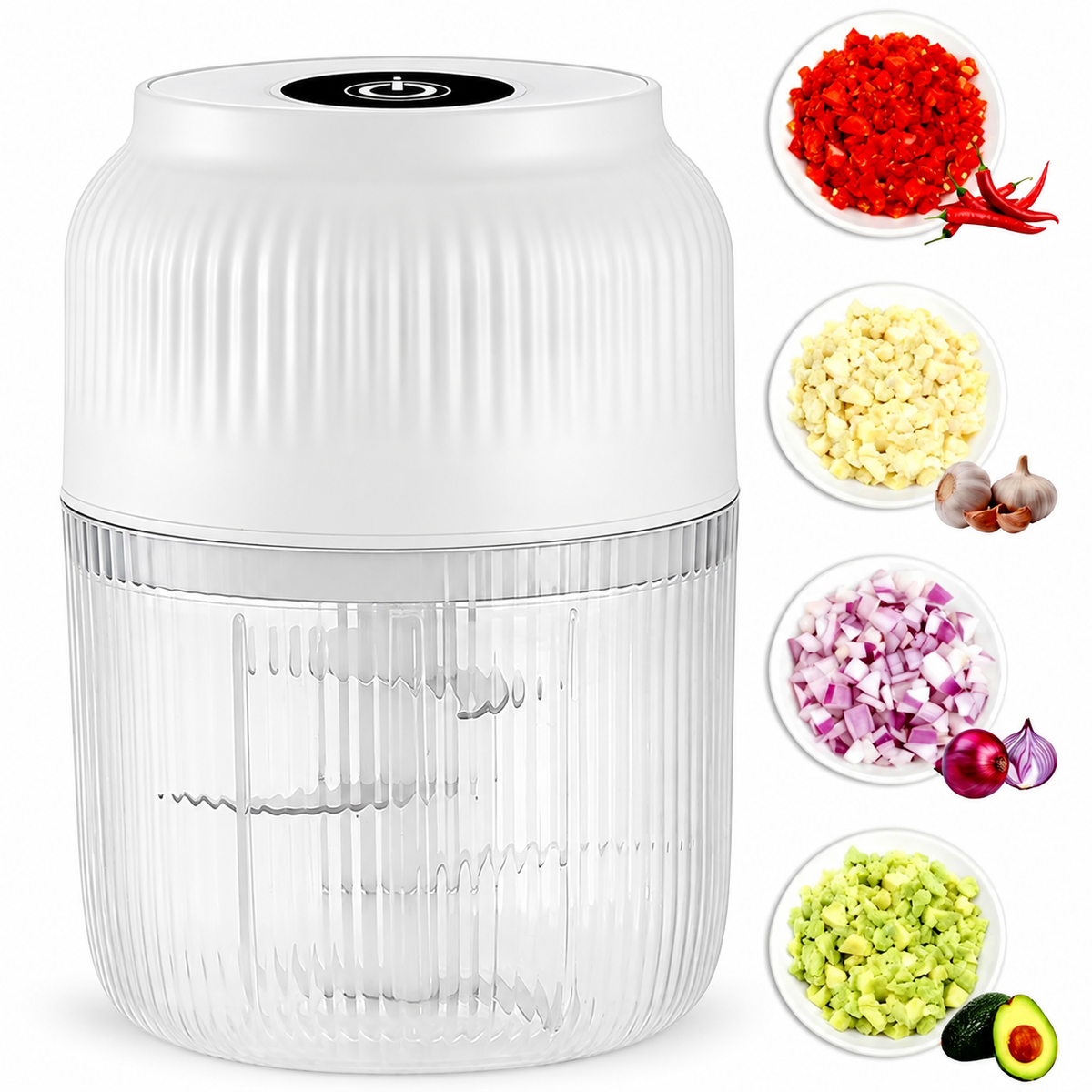 USB Electric Mini Garlic and Vegetable Chopper