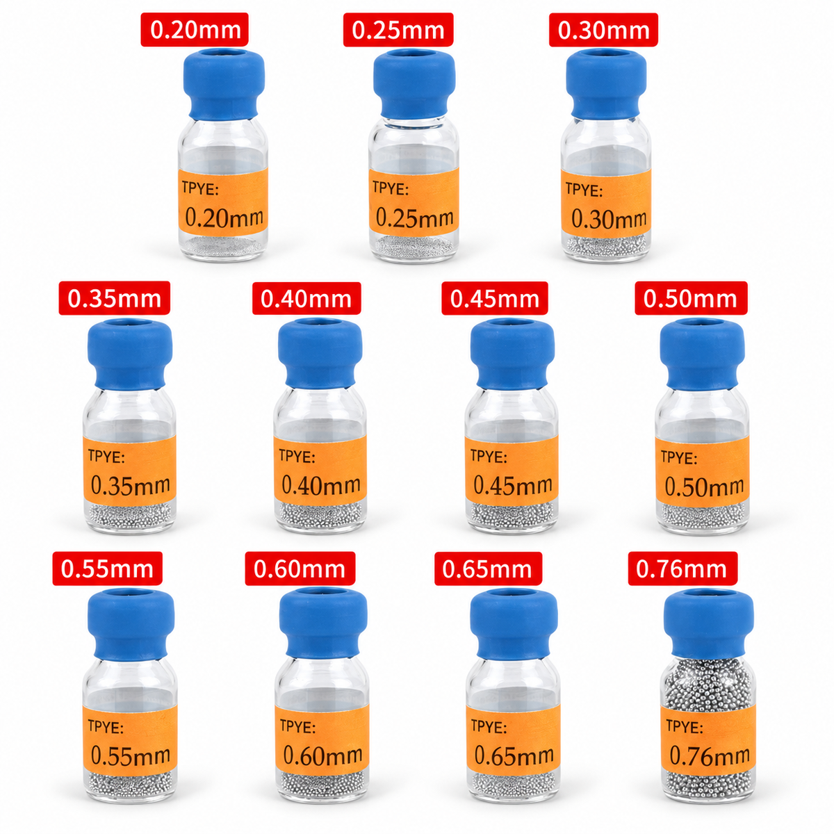 BGA Solder Balls - 10,000 per Bottle