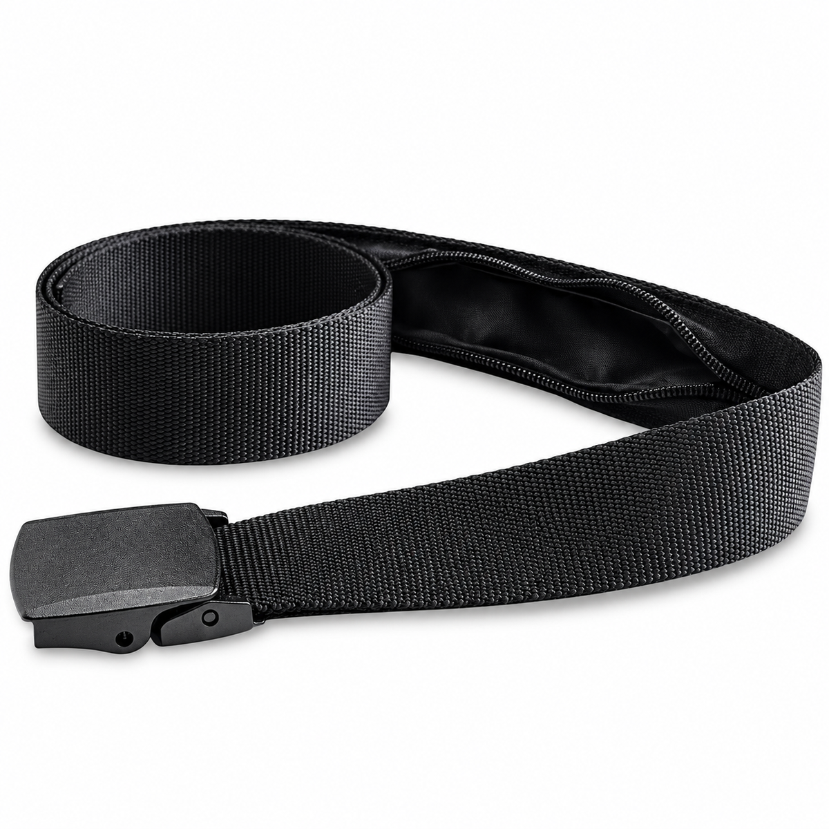 Travel Belt with Hidden Zipped Cash Pocket