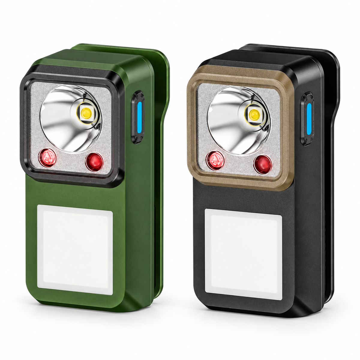 Hand-Sensing Magnetic Clip-On Work Light