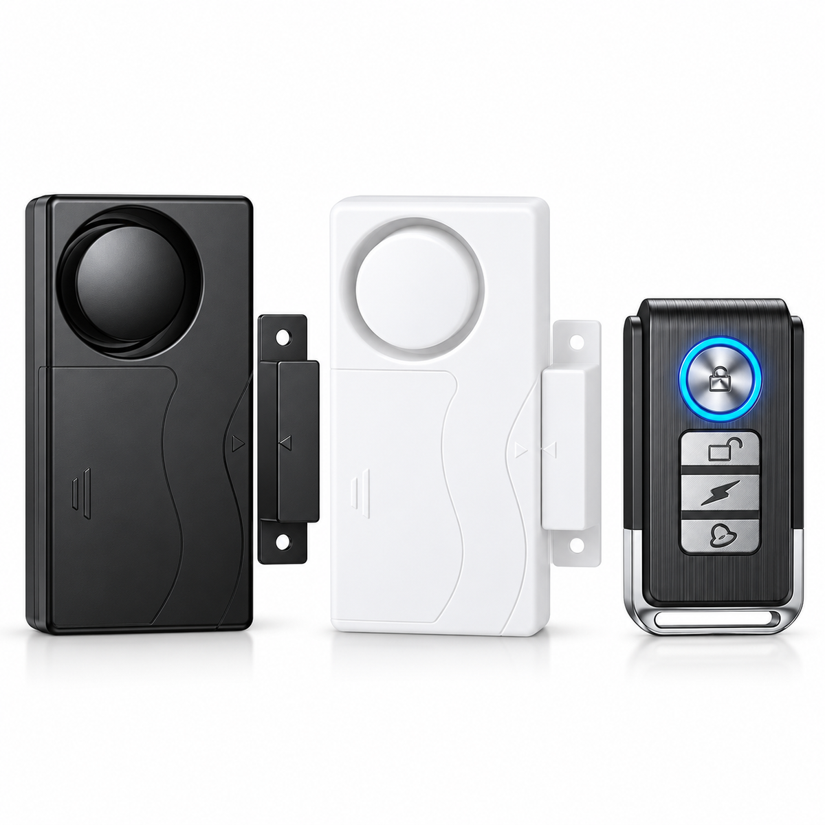 Wireless Door Contact Alarm with Remote Control