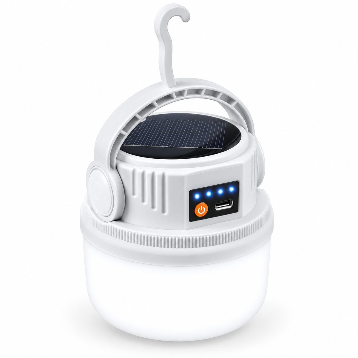 Solar and Type-C Rechargeable Camping Lantern