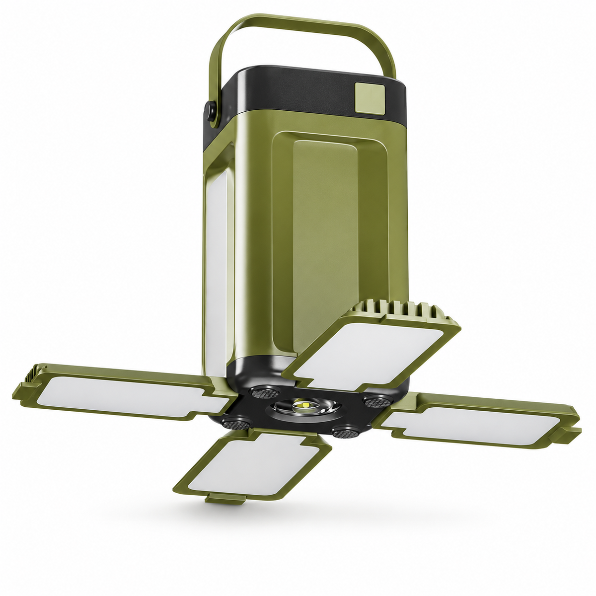 Solar and USB Rechargeable Folding Camping Light