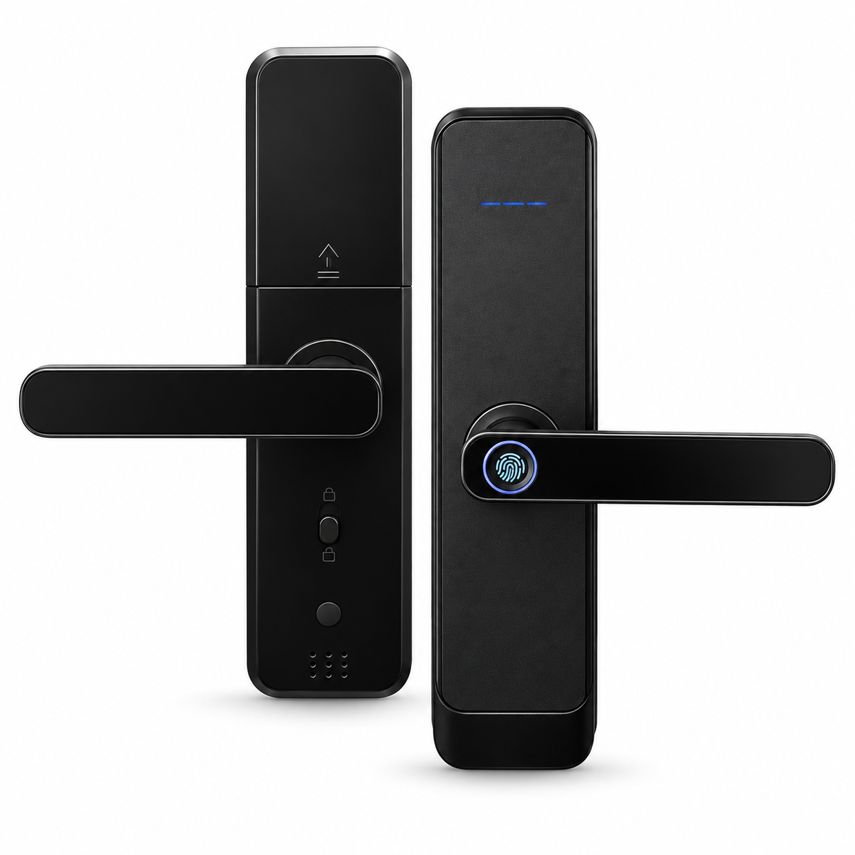 Fingerprint and Code Electronic Door Lock