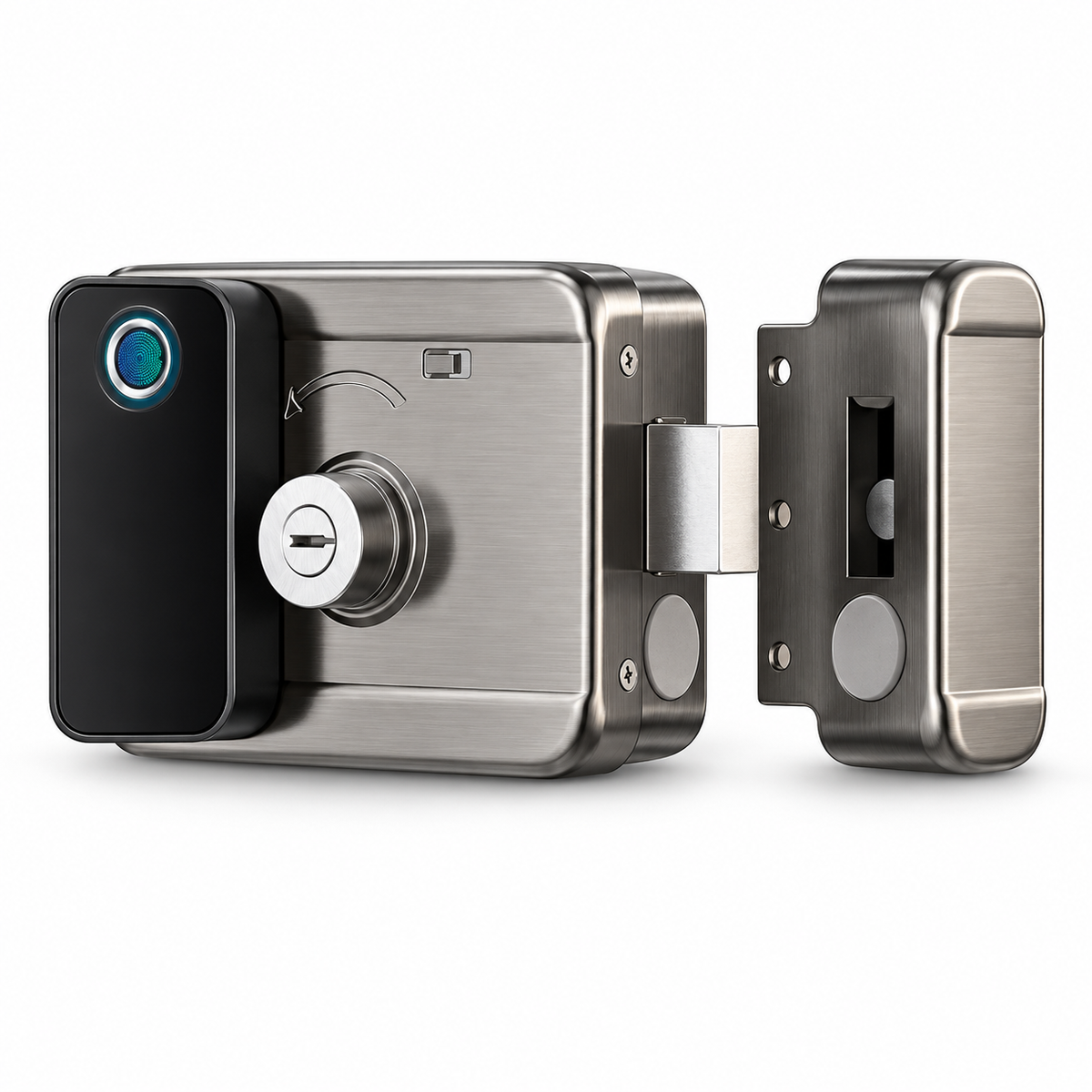 Bluetooth Smart Rim Lock with Access Options