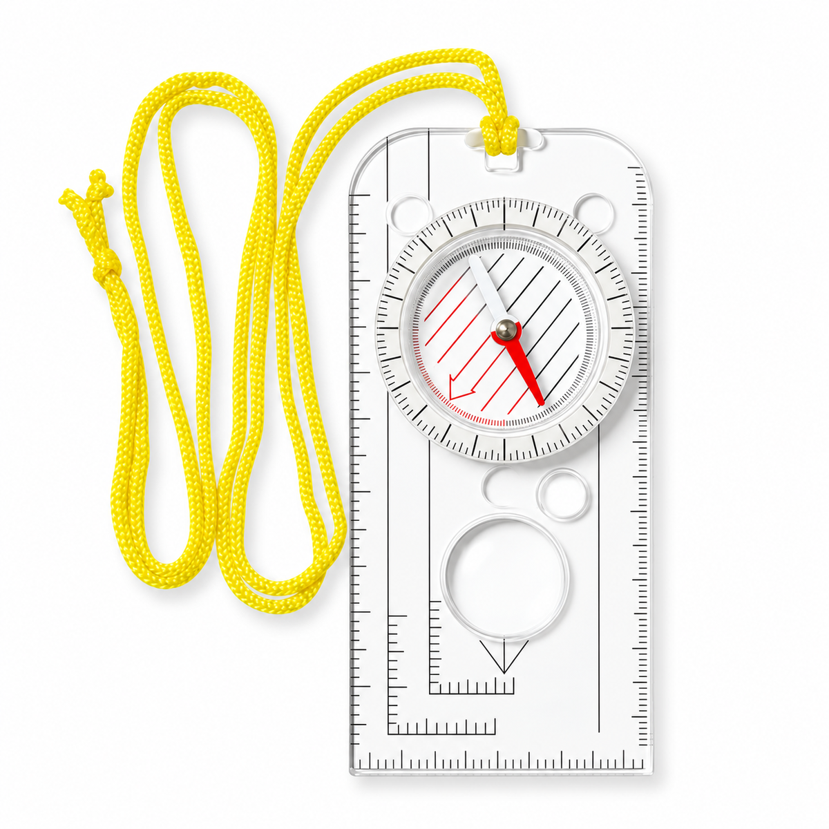 Baseplate Compass with Map Ruler