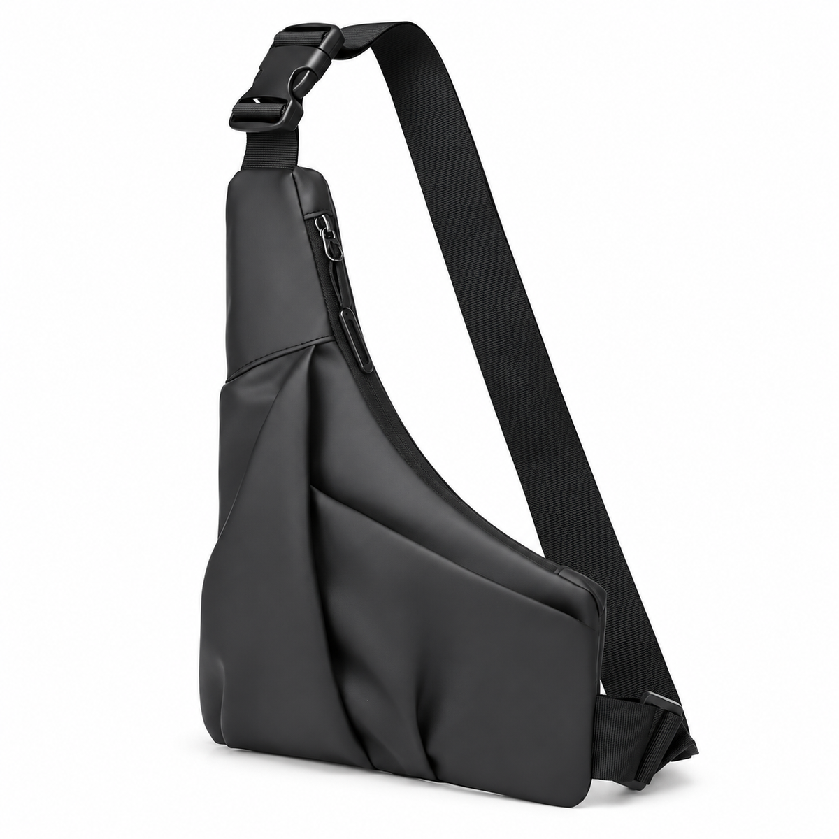 Triangle Crossbody Bag with Adjustable Strap