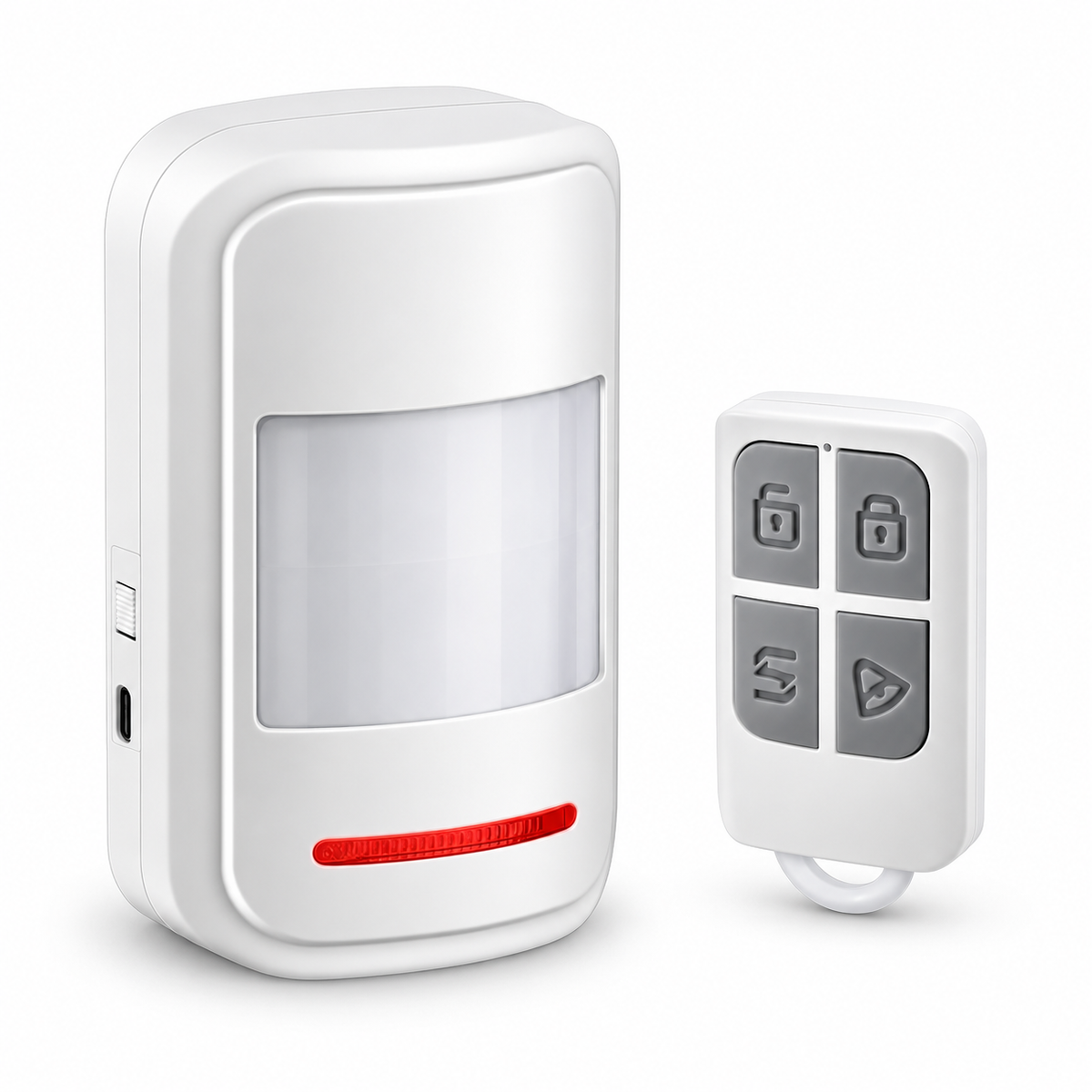 HW19 PIR Motion Alarm with Remote Control