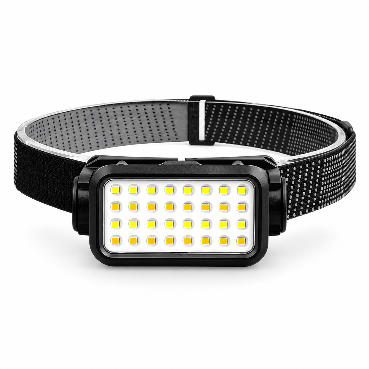 Rechargeable White and Yellow LED Headlamp