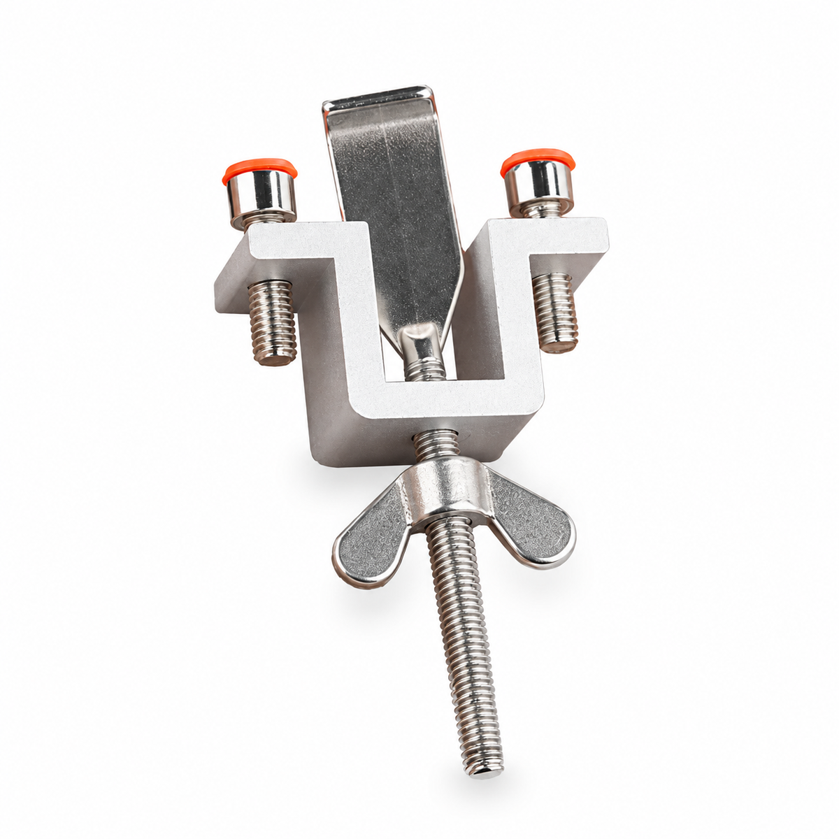 Portable Door Lock with Dual-Nut Adjustment