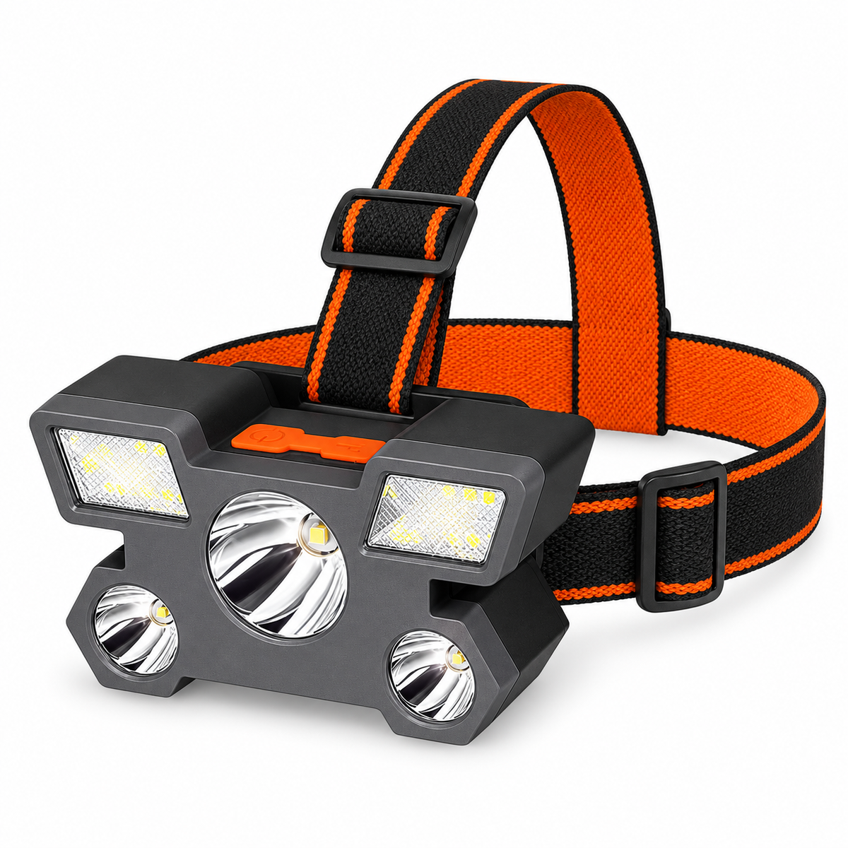 Rechargeable Multi-LED Adjustable Headlamp