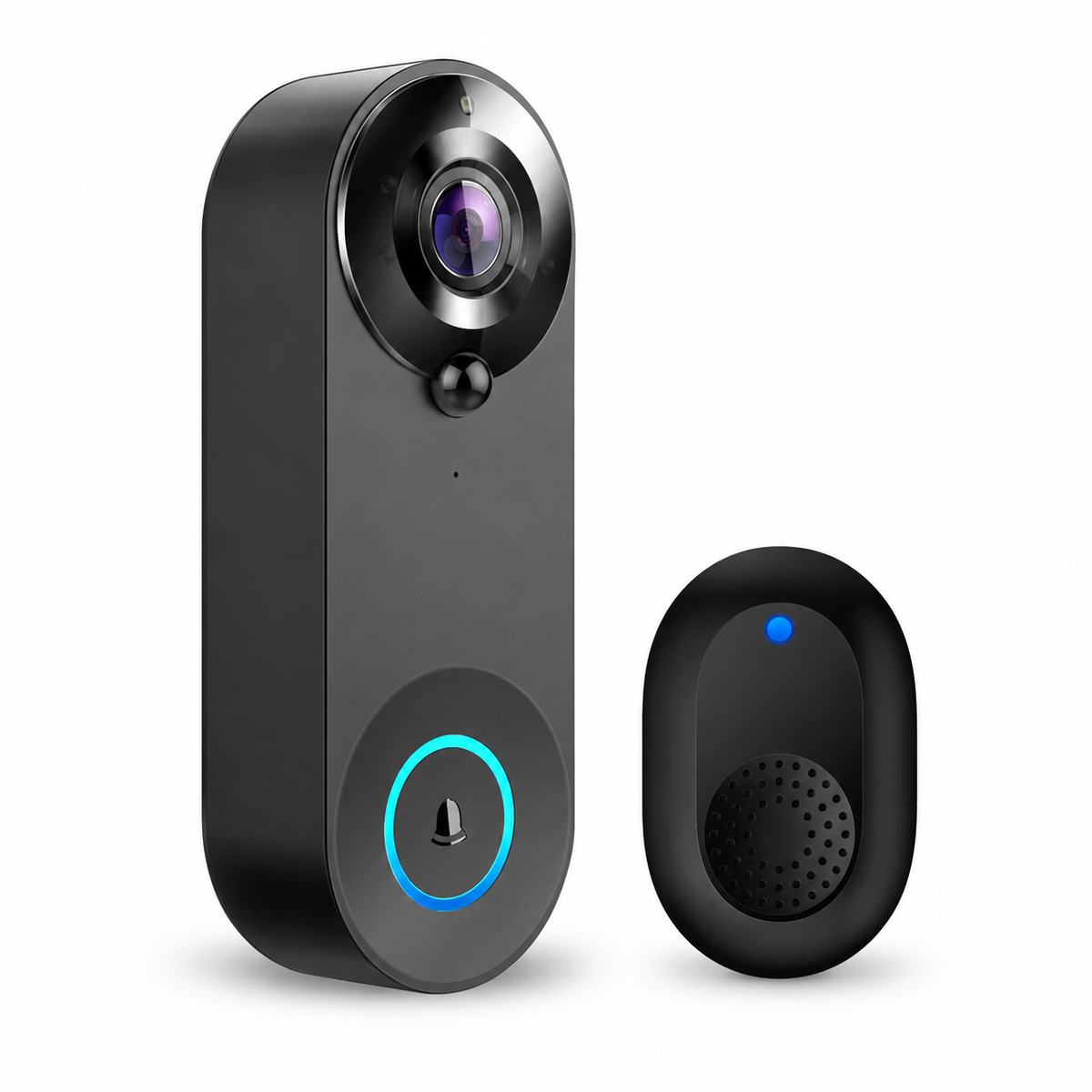 1080p Tuya Video Doorbell with WiFi Options
