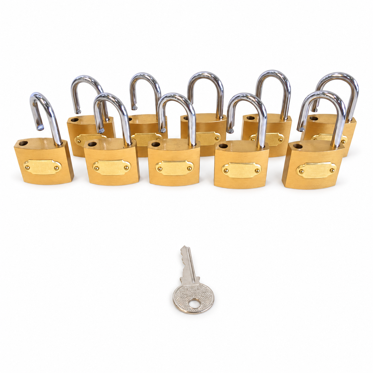 32 mm Keyed-Alike Padlock Set of Ten