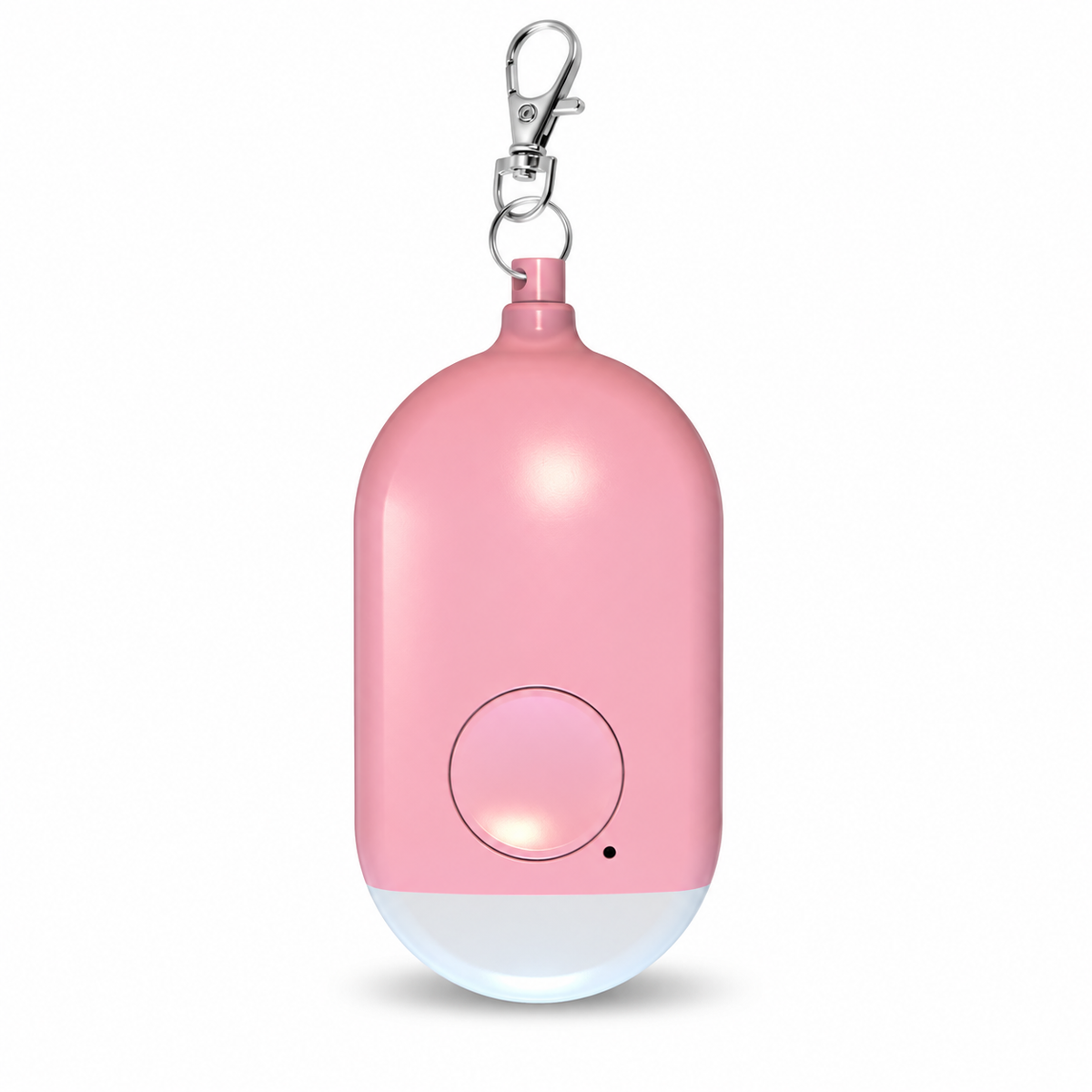Rechargeable Keychain Alarm with Flashing Light