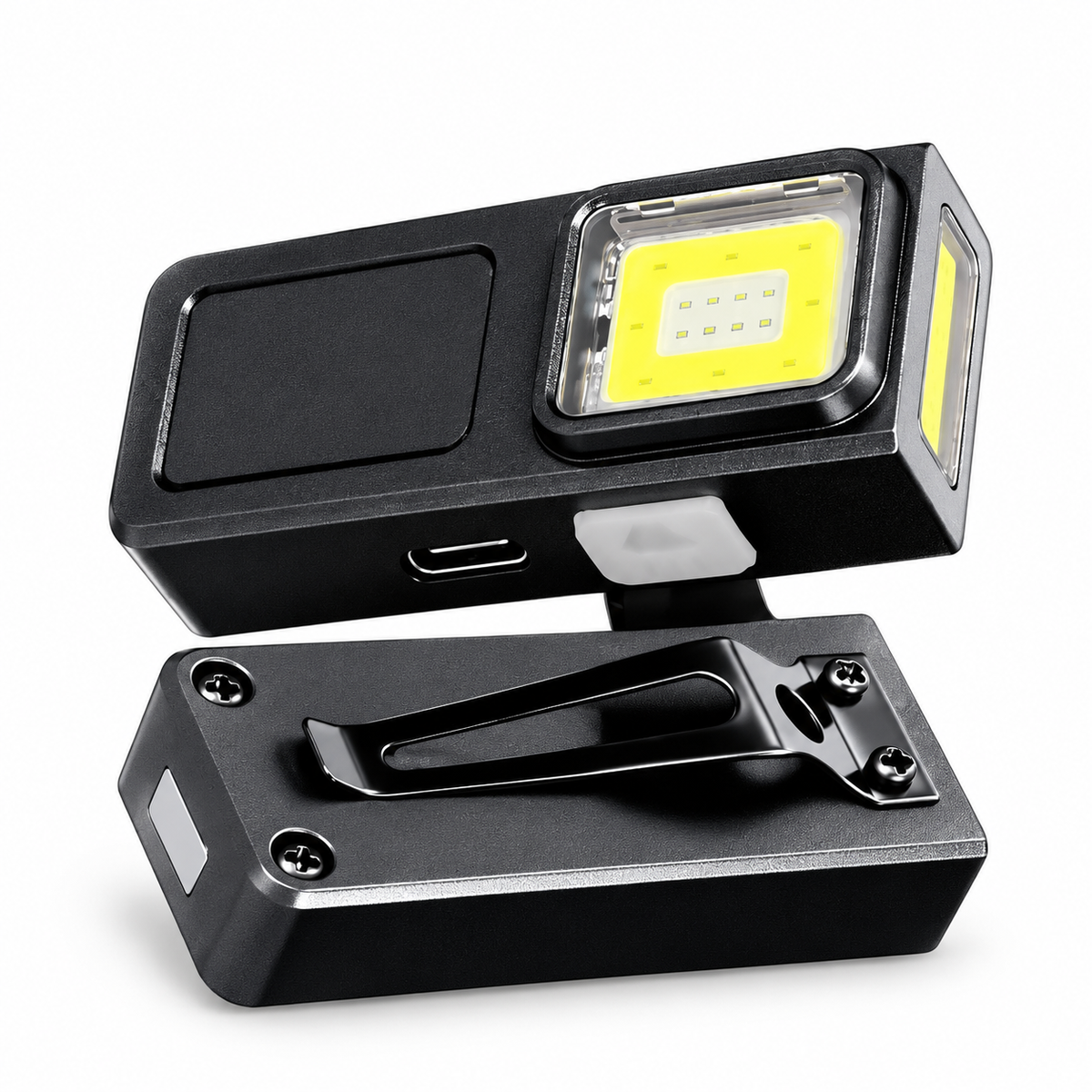 Mini Rechargeable Clip Light with Magnet