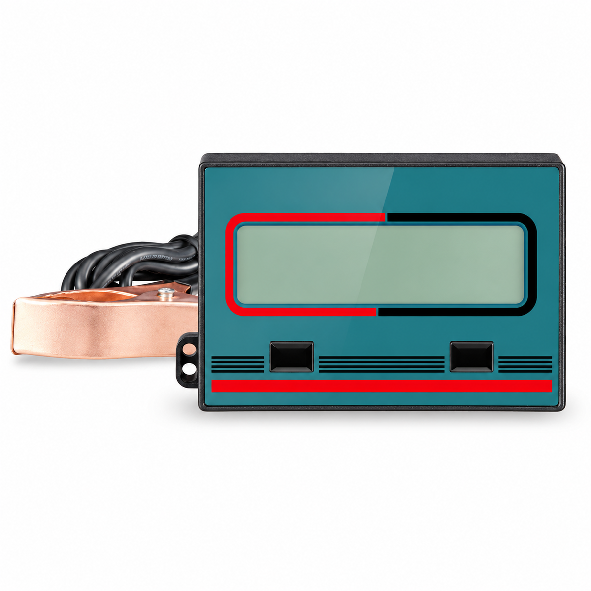 Digital Tachometer Chainsaw Tachometer Tach Gauge Large Screen Display Pulse Speedometer for Chain Saw Lawn Mower Motorcycle