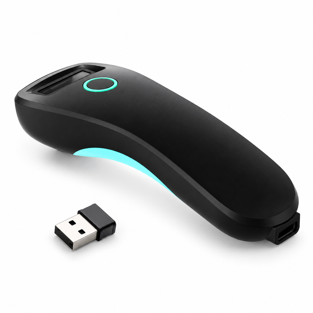 Mini Handheld Portable Barcode Scanner 2.4G Wireless/Bluetooth/USB 1D 2D QR Code Data Matrix PDF417 Reader With Storage Function