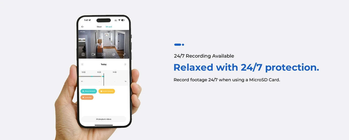 IMILAB C21 2.5K WiFi Indoor Baby Monitor with 360° Tracking-C21 EU Adapter / China Mainland