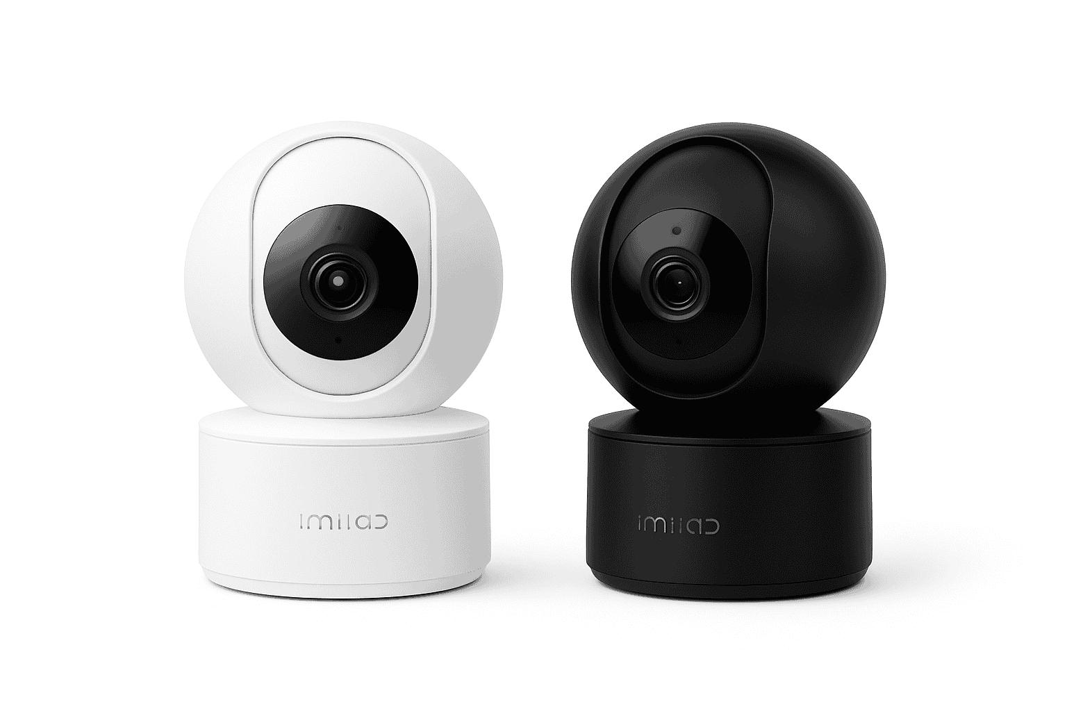 IMILAB C22 WiFi Baby Monitor with 360° PTZ and AI Tracking-C22 black No Plug / China Mainland