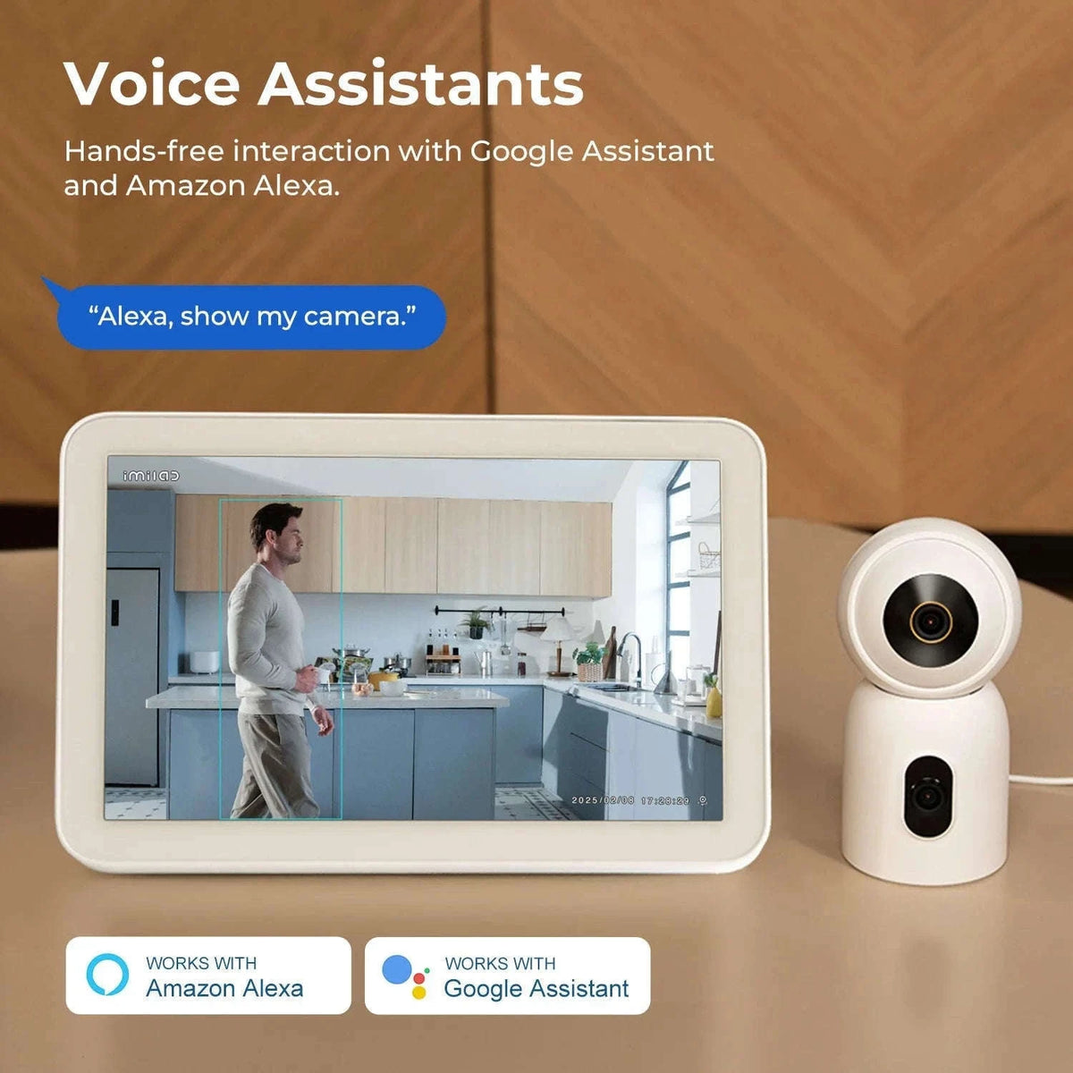 IMILAB C30 Dual 3K Indoor Security Camera with 360° Coverage-C30 Dual 3K 3K / US Plug / China Mainland
