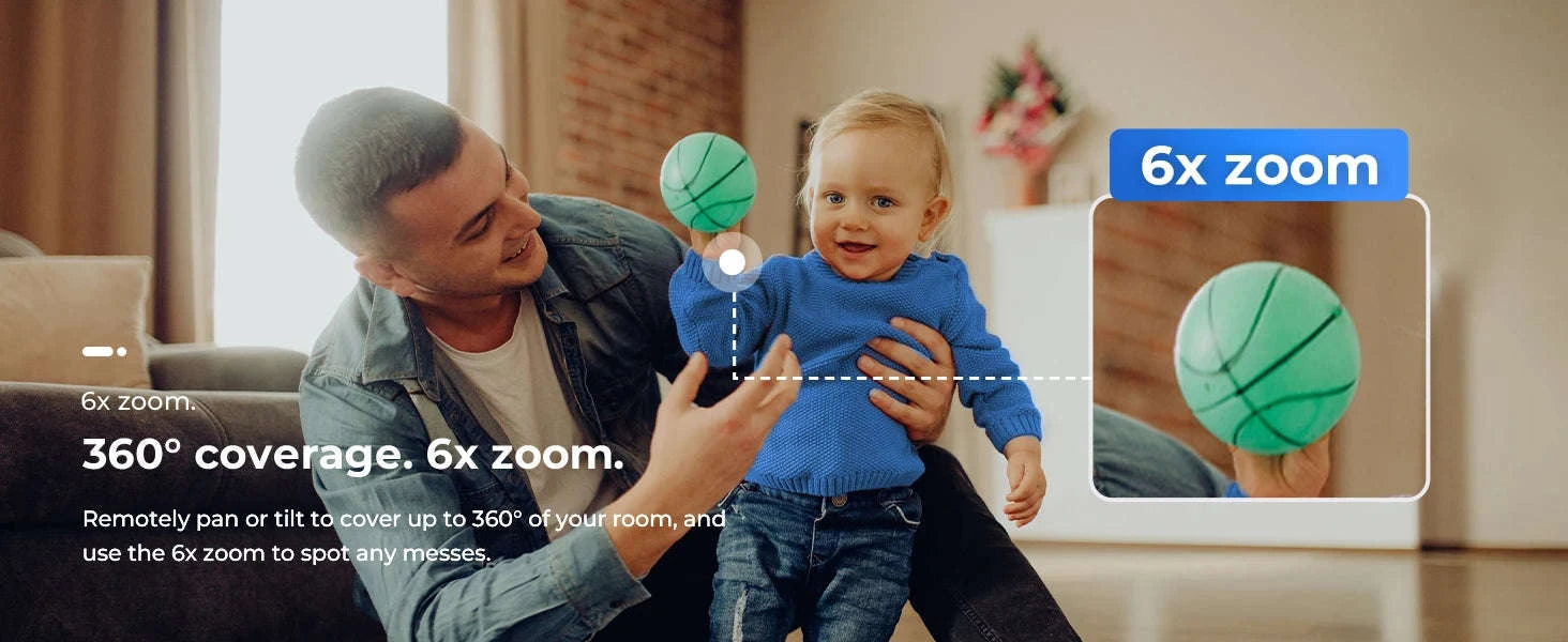 IMILAB C40 8MP Smart Indoor Camera with 360° Tracking-C40 4K / US Plug / China Mainland